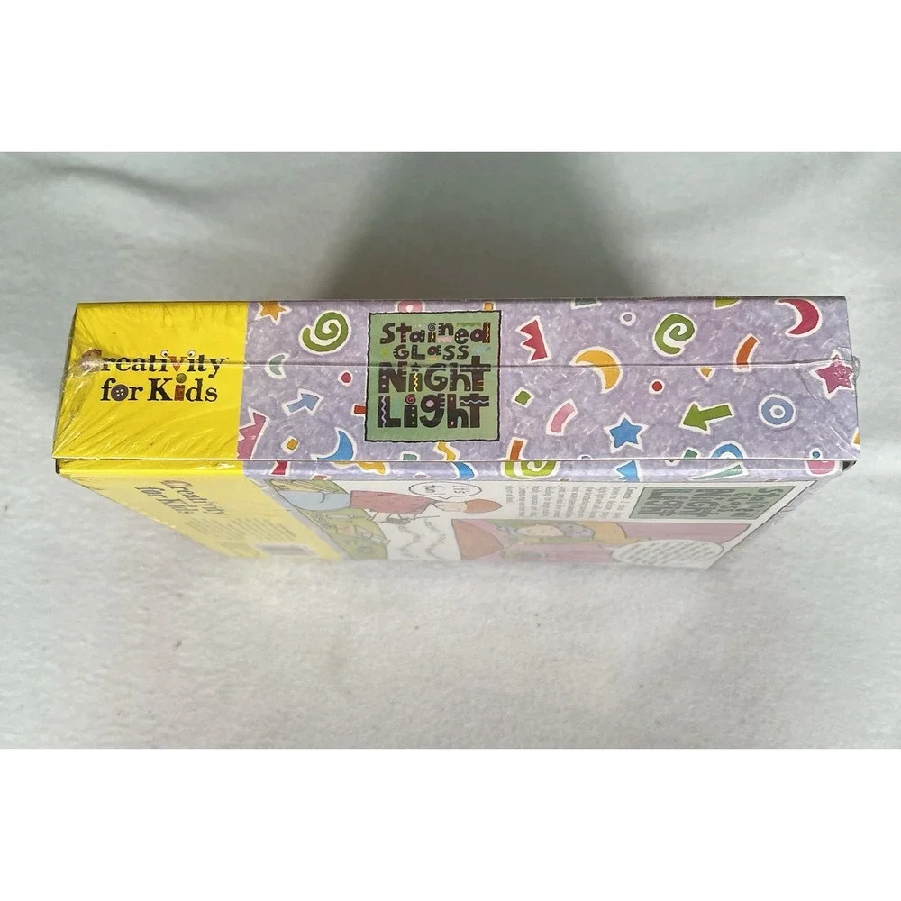 Creativity For‎ Kids Stained Glass Night Light Sealed NEW in box